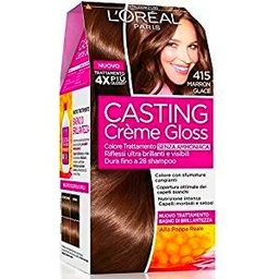 L´Oréal Paris – Tinte para cabello Casting Creme Gloss sin amoniaco N415 Maron Glace'