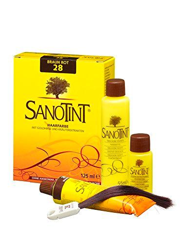 SANOTINT® Tinte de pelo nº 28, marrón y rojo, 125 ml