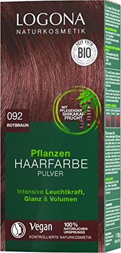 LOGONA Naturkosmetik Pflanzen-Haarfarbe polvo