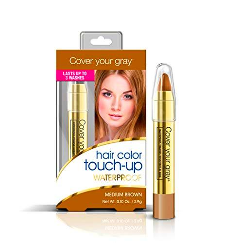 Cover Your Gray Hair Color Touch-Up Waterproof Medium Brown