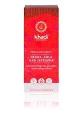 Khadi Henna Natural con Amla y Jatropha 100Gr - 1 unidad