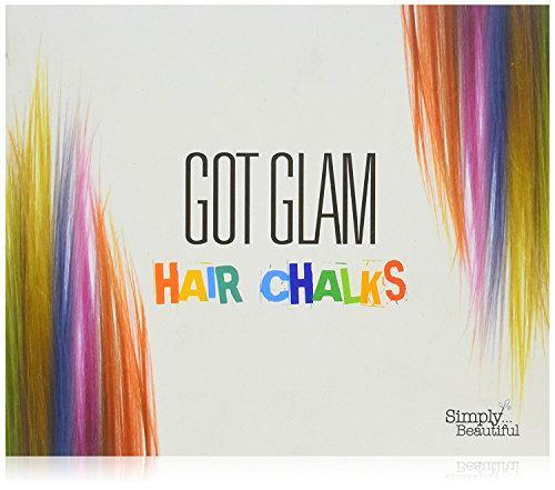 Got Glam- Juego de tizas para el pelo para niños y adolescentes