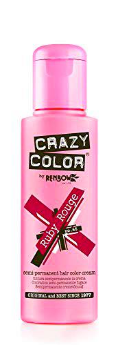 Crazy Color Ruby Rouge Nº 66 Crema Colorante del Cabello Semi-permanente