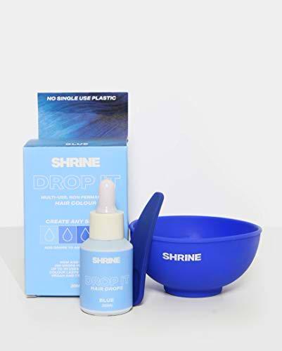 SHRINE Drop It Gotas Tinte Capilar Semipermanente, Azul 20 ml