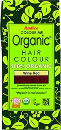 Radico - Tinte vegetal orgánico para el cabello - Rojo vino