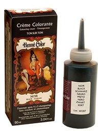 Tinte de henna para el cabello, color rojo intenso