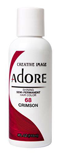 Adore Shining - Tinte de pelo semipermanente, 68 carmesí