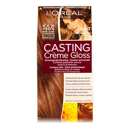 L’Oréal Paris Casting Crème Gloss 600 Cappuccino coloración del cabello Marrón