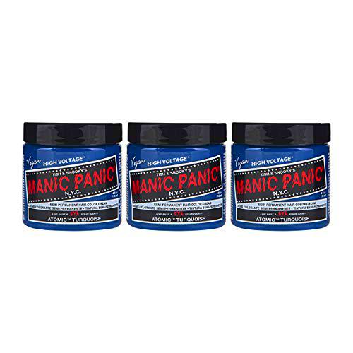 Manic Panic - Atomic Turquoise Classic Creme Vegan Cruelty Free Semi Permanent Hair Dye