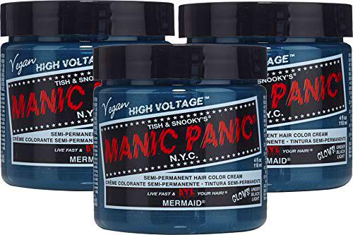 Manic Panic - Mermaid Classic Creme Vegan Cruelty Free Blue Semi Permanent Hair Dye