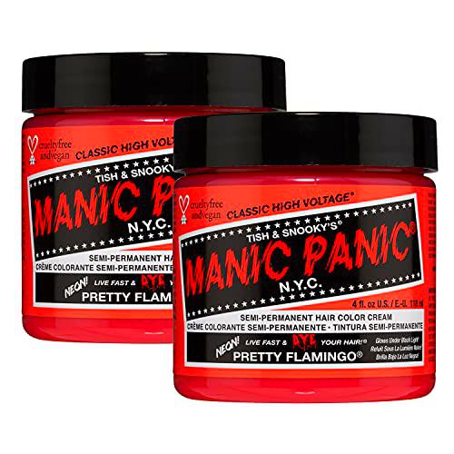 Manic Panic - Pretty Flamingo Classic Creme Vegan Cruelty Free Pink Semi Permanent Hair Dye