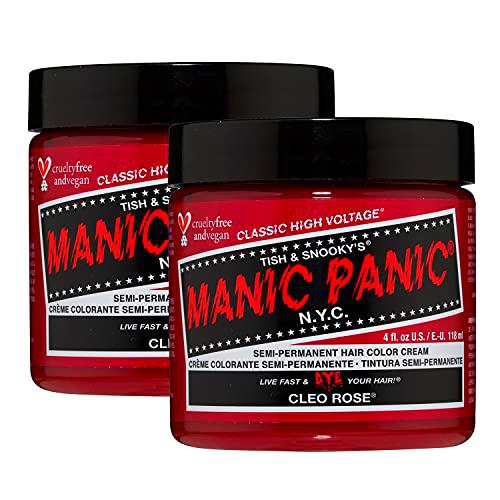 Manic Panic - Cleo Rose Classic Creme Vegan Cruelty Free Red Semi Permanent Hair Dye