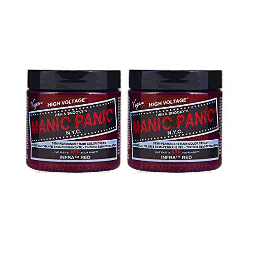 Manic Panic - Infra Red Classic Creme Vegan Cruelty Free Red Semi Permanent Hair Dye