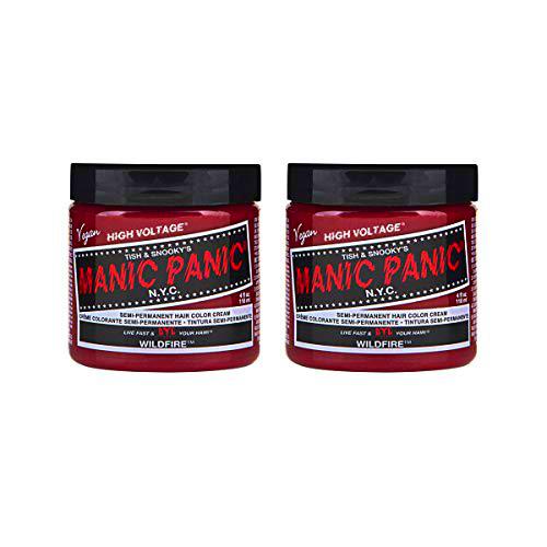 Manic Panic - Wildfire Classic Creme Vegan Cruelty Free Red Semi Permanent Hair Dye