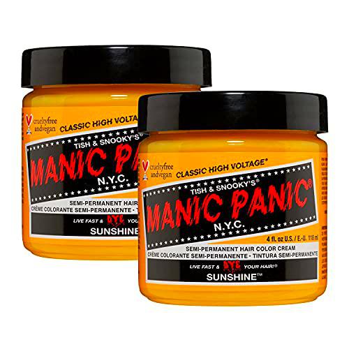 Manic Panic - Sunshine Classic Creme Vegan Cruelty Free Yellow Semi Permanent Hair Dye