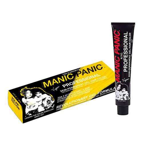 MANIC PANIC Professional Solar Yellow 90ML, 90 ml