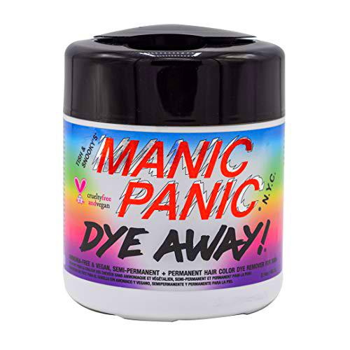 Manic Panic - Dye Away Wipe - 50 Pack Vegan Cruelty Free Face Wipes for Removing Hair Dye, 63ml