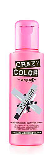Crazy Color Platinum Nº 28 Crema Colorante del Cabello Semi-permanente 100ml