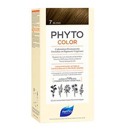 Phyto Tinte para el Cabello Color 7 Rubio, 100 g
