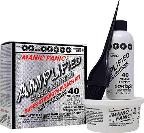 Manic Panic - Flash Lightning Bleach Kit 40 Volume Box Kit Vegan Cruelty Free Hair Bleach