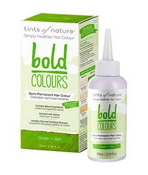 Tints of Nature Verde intenso, Tinte semipermanente y natural de cabello