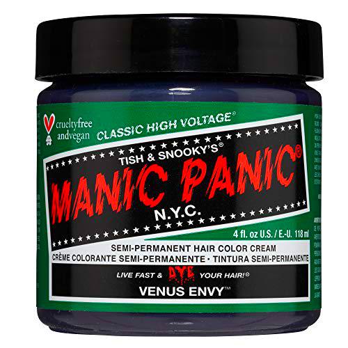 Manic Panic - Venus Envy Classic Creme Vegan Cruelty Free Green Semi Permanent Hair Dye 118ml