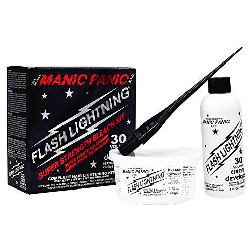 Manic Panic - Flash Lightning Bleach Kit 30 Volume Box Kit Vegan Cruelty Free Hair Bleach
