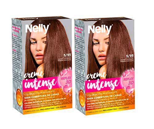 Nelly T/P Nelly 5/95 Marron Chocolate Duplo 3 Unidades 100 ml