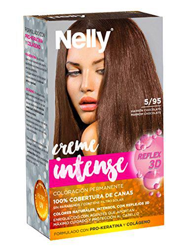 Nelly Set Tinte 5/95 Marrón Chocolate - 12 Recipientes de 50 ml