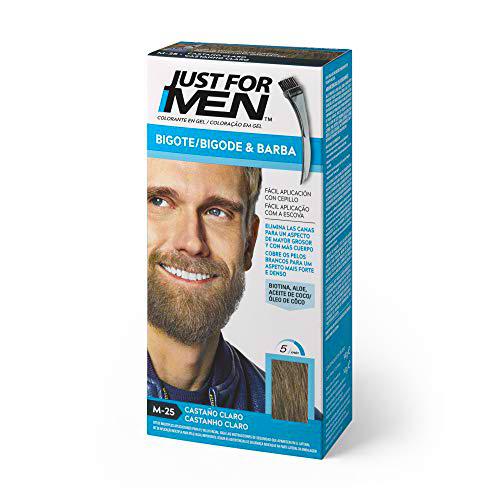 Just For Men, Tinte Colorante en gel para barba y bigote para hombre