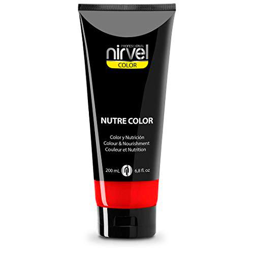 Nirvel 8435050000000 Nutre Color Fluor Carmín, 200 ml