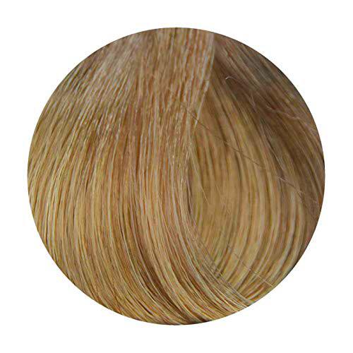 Color de cabello semipermanente de tono natural, rubio medio