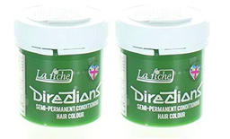 La Riche Directions Semi-Permanent Hair Colour Dye x2 Pack- Fluorescent Green