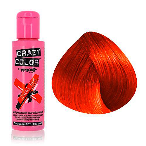 Crazy Colour Coral Red