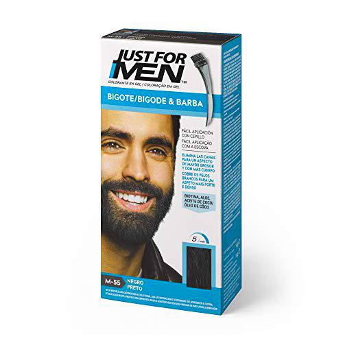 Just For Men, Tinte Colorante en gel para barba y bigote para hombre