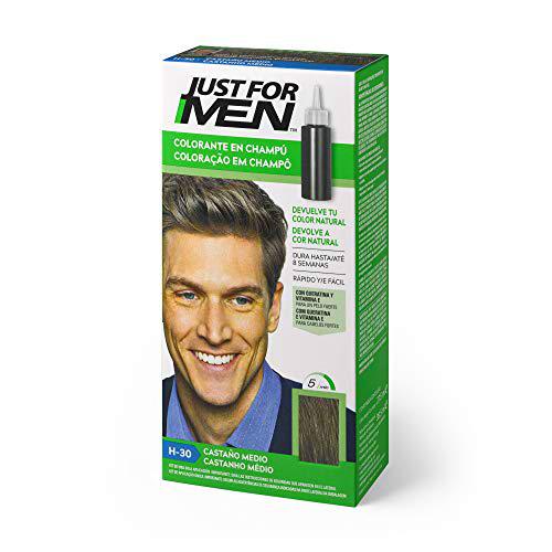 Just For Men - Champú colorante para cabello masculino