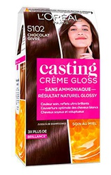 L'Oréal Paris Casting Crème Gloss 5102 Chocolat Givré Châtain Foncé Glacé Collection Cool Brunette
