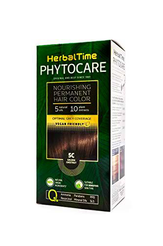 Phytocare Tinte permanente y nutritivo para cabello sin amoniaco