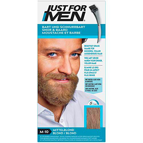 Just For Men - Bigote y barba rubio arena (2020 Artwork, 28 g)