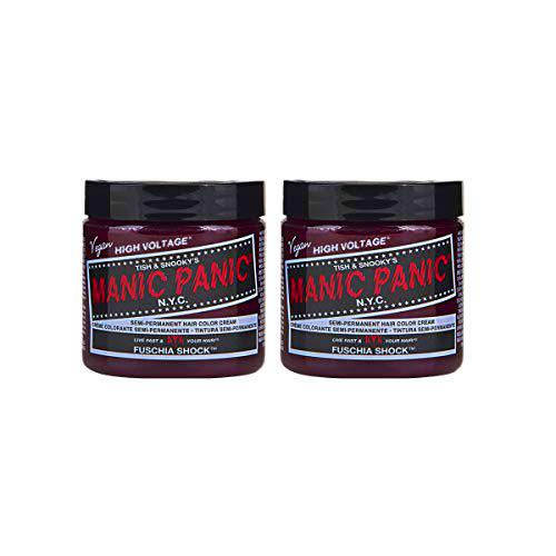 Manic Panic - Fuschia Shock Classic Creme Vegan Cruelty Free Pink Semi Permanent Hair Dye