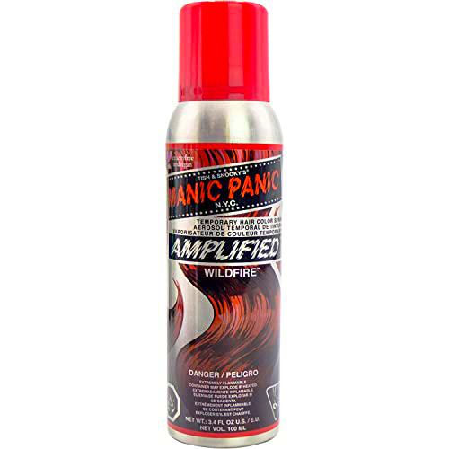 Manic Panic - Wildfire Colour Spray Uk Vegan Cruelty Free Temporary Red Hair Colour 100ml