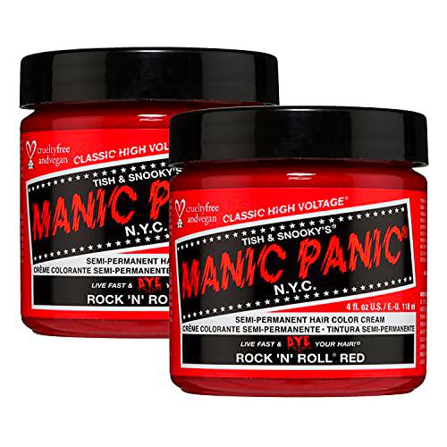 Manic Panic - Rock'N'Roll Red Classic Creme Vegan Cruelty Free Red Semi Permanent Hair Dye