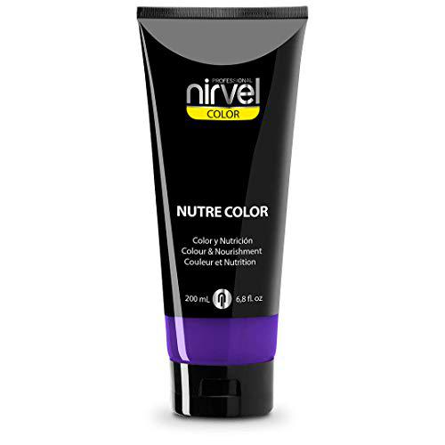 Nirvel Nutre Color Fluor Mora, 200 ml, Pack de 6