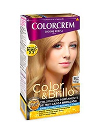 Colorcrem Color &amp; Brillo - Tinte Permanente Mujer - Tono 902 Rubio Extra claro Miel