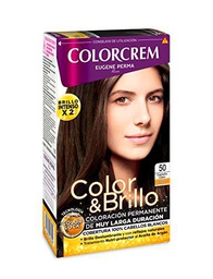 Colorcrem - Tinte permanente mujer - Tono 50 Castaño Claro