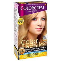 Colorcrem Color &amp; Brillo - Tinte Permanente Mujer - Tono 902 Rubio Extra claro Miel