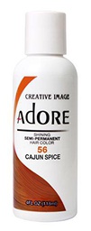 Adore Shining Semi Permanente Color de cabello, 56 Cajun Spice