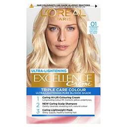 L 'Oréal Paris excelencia crema color del pelo ligero Natural rubio número 01