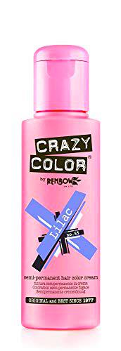 Crazy Color Lilac Nº 55 Crema Colorante del Cabello Semi-permanente