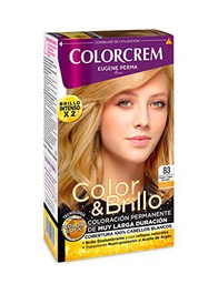 Colorcrem Color &amp; Brillo Tinte Permanente Mujer - Tono 83 Rubio Claro Dorado